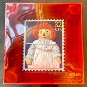 Raggedy Ann ornament new in box Kurt Adler 1997